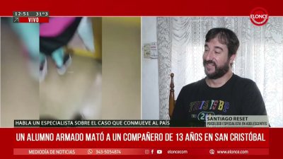 Tr&aacute;gico tiroteo en escuela de Santa Fe: el an&aacute;lisis de un psic&oacute;logo especializado en adolescencias